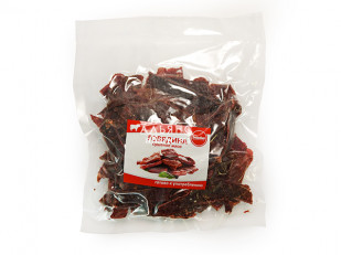 Пелядь вяленая крупная потрошеная: Говядина вяленая (строганина)