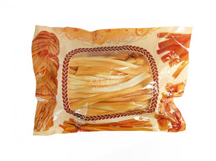 Продукт сырный ПАУТИНКА  Oktobersnack МАЛОСОЛЬНЫЙ ОГУРЕЦ (1 кг): Сыр чечил копченый весовой 