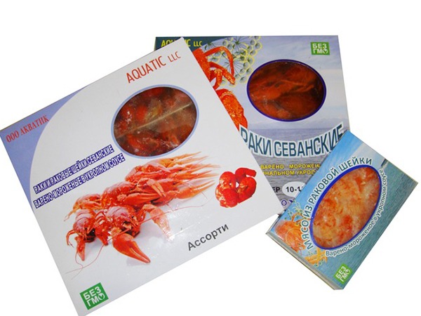 Раки в ассортименте в Балаково
