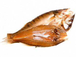 Кальмар щупальца (мелкие) холодного копчения: Судак (бабочка) холодного копчения