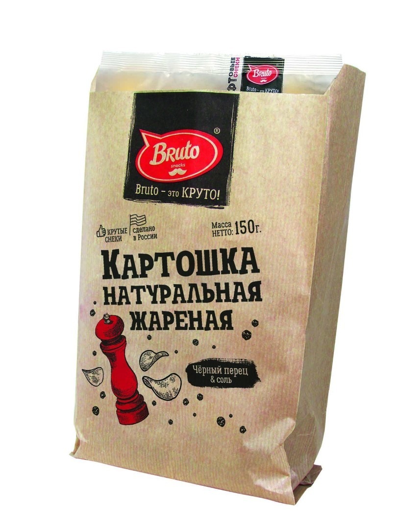 Картофель «Бруто» черный перец 130 гр. в Балаково