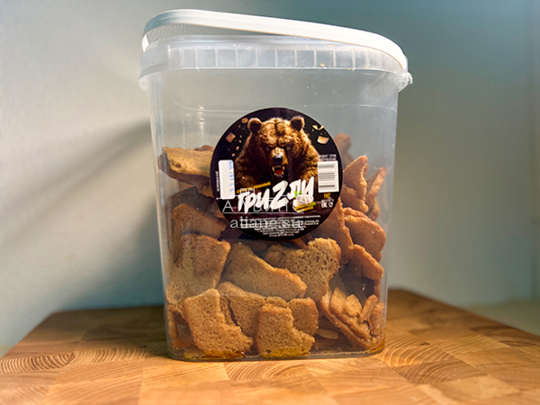 Ведро Ржаные гренки с чесноком в Балаково