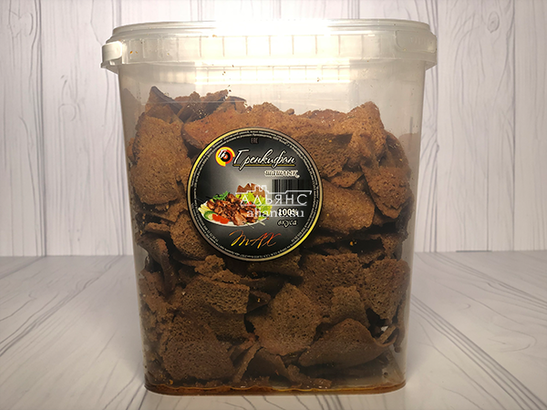 Ржаные гренки со вкусом шашлыка в Балаково