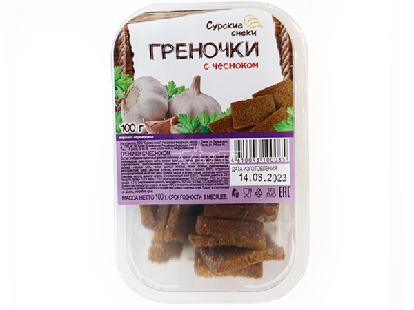 Сурские гренки с Чесноком (100 гр) в Балаково