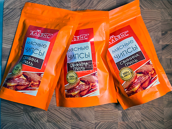 Мясо (АЛЬЯНС) вяленое свинина "Гриль" 50 гр. в Балаково