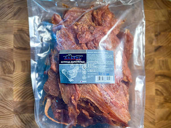 Мясо (АЛЬЯНС) вяленое курица 500гр "С халапеньо" в Балаково