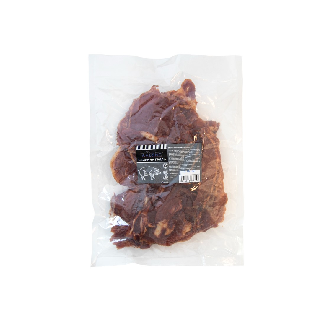 Мясо (АЛЬЯНС) вяленое свинина гриль (500гр) в Балаково