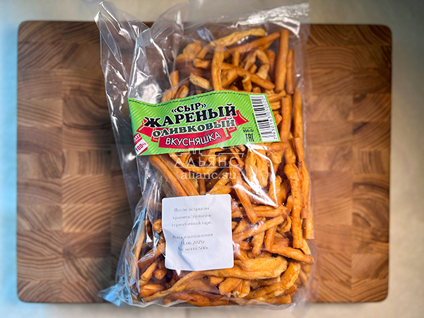 Жареный сыр "ВКУСНЯШКА" (Оливковый) 500гр. в Балаково