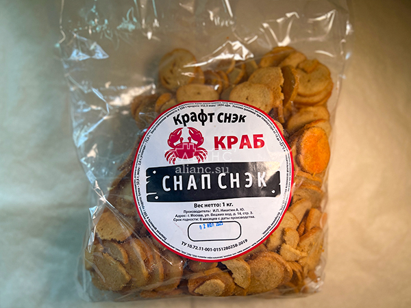 Снапсы ПШЕНИЧНЫЕ "Краб" в Балаково