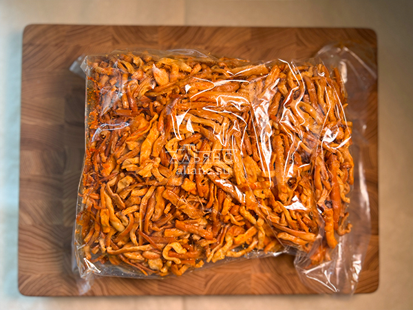 Нитка ЖАРЕНАЯ "Тайский перец" Oktobersnack 1 кг (сырный продукт) в Балаково