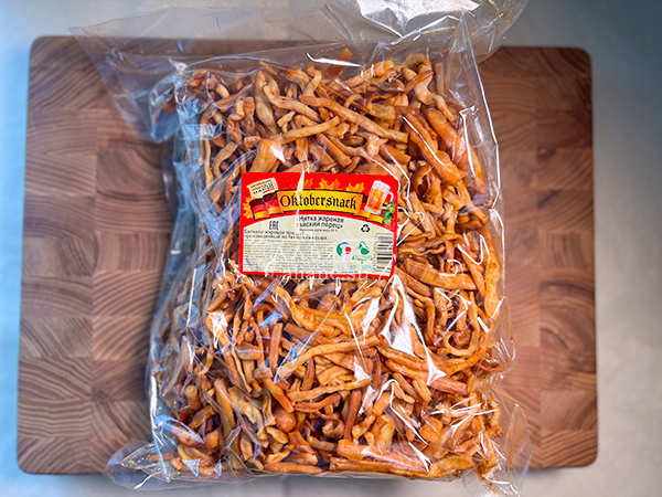 Нитка ЖАРЕНАЯ "Тайский перец" Oktobersnack 1 кг (сырный продукт) в Балаково