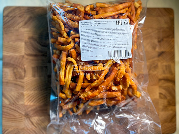 Нитка ЖАРЕНАЯ  Oktobersnack1 кг (сырный продукт) в Балаково