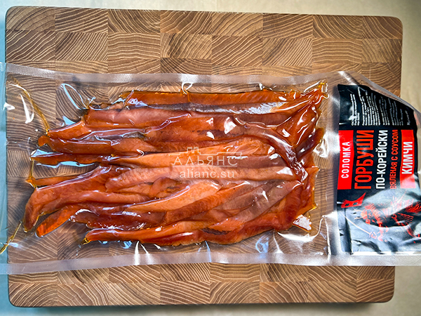 Горбуша соломка по-корейски в Балаково