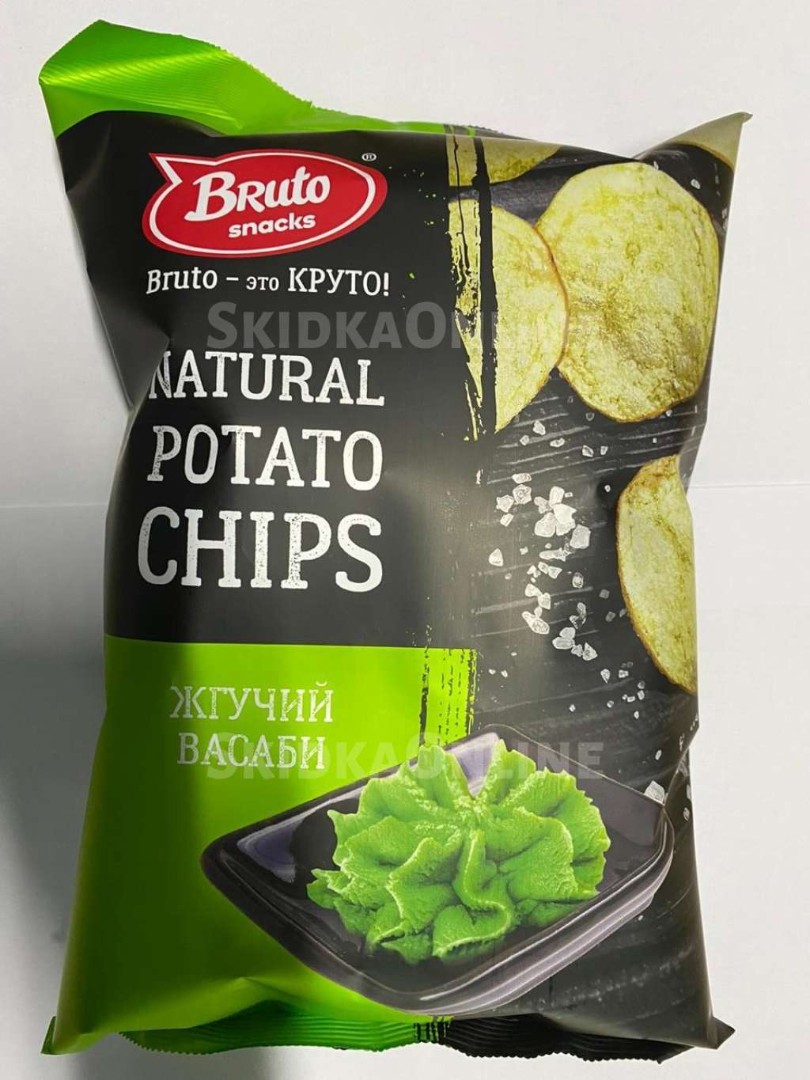 Картофель «Бруто» со вкусом васаби 130 гр. в Балаково