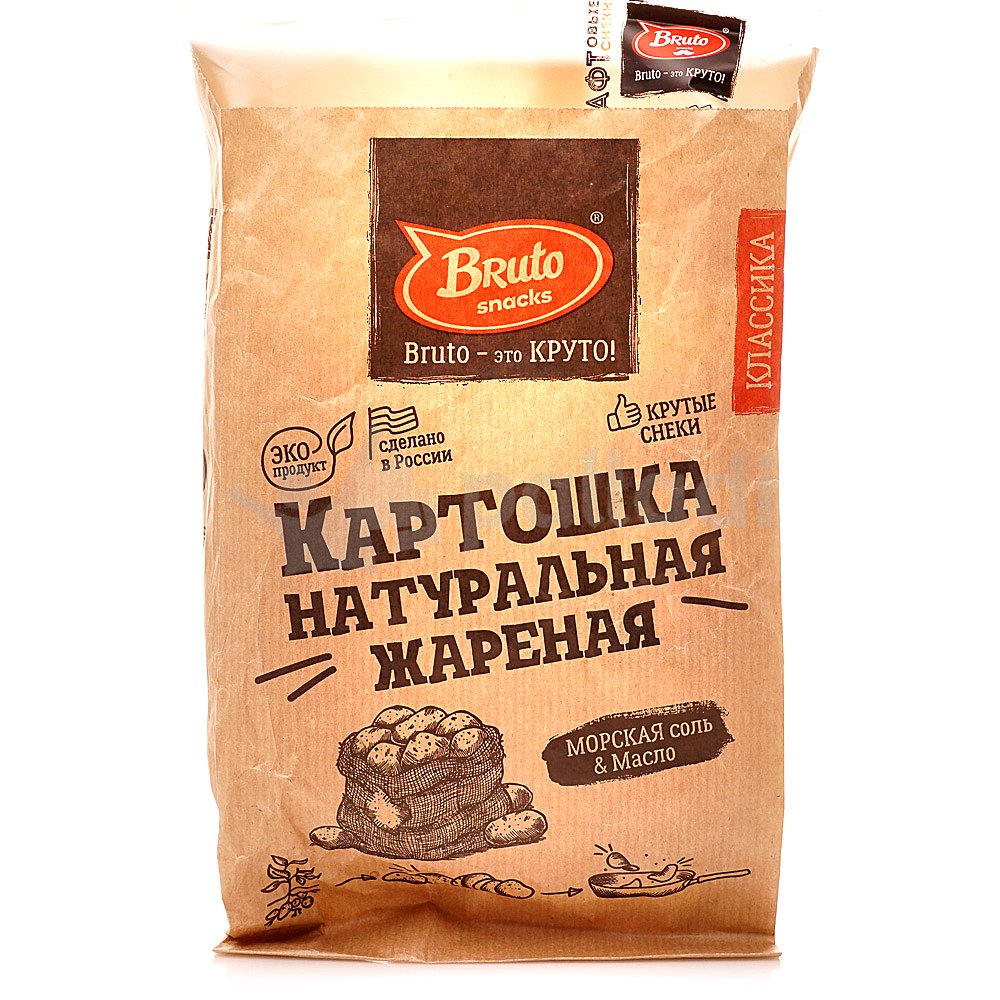 Картофель «Бруто» с солью 70 гр. в Балаково