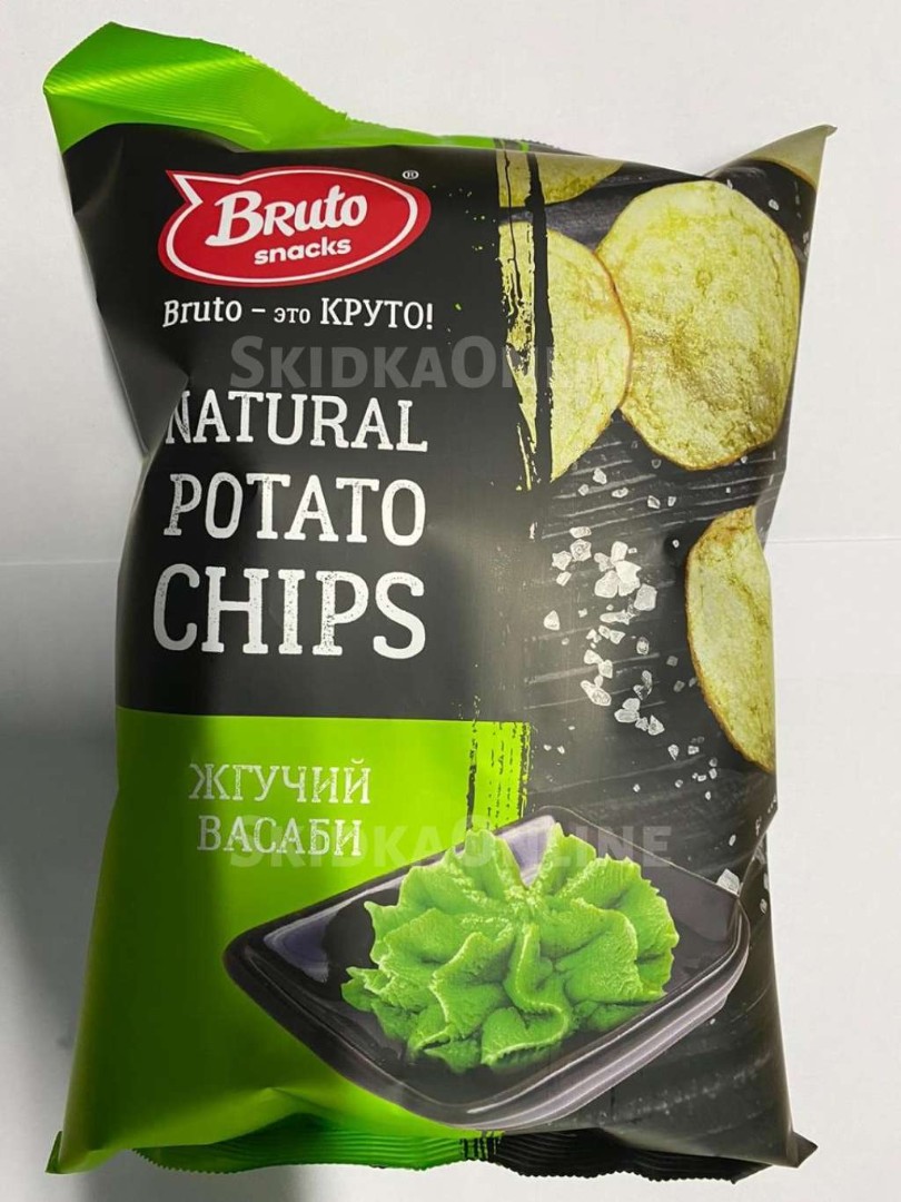 Картофель «Бруто» со вкусом васаби 70 гр. в Балаково