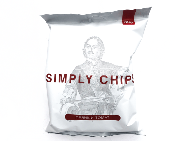 Картофельные чипсы "Simple chips" Пряный томат 80 гр. в Балаково